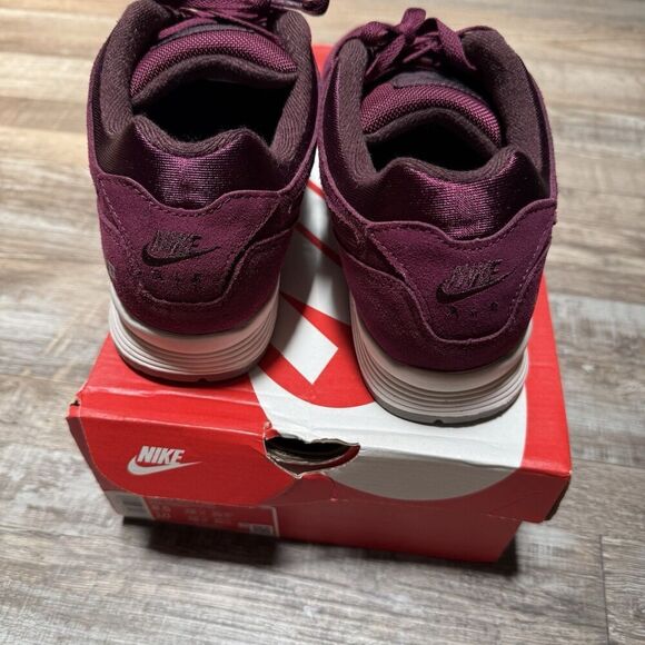 Nike Air Span II Premium Men's Bordeaux Running Sneakers Shoes Size 8.5 - Picture 4 of 8